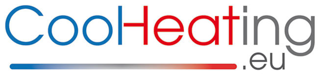An illustration of the Cool Heating logo